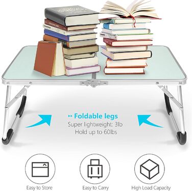 Складаний стіл для ноутбука HOSTIC для дому, ліжка та дивана