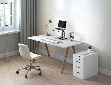 Підставка для ноутбука Newstar NSLS200, 10-16, до 5 кг, сріблясто-чорна, 9287917000