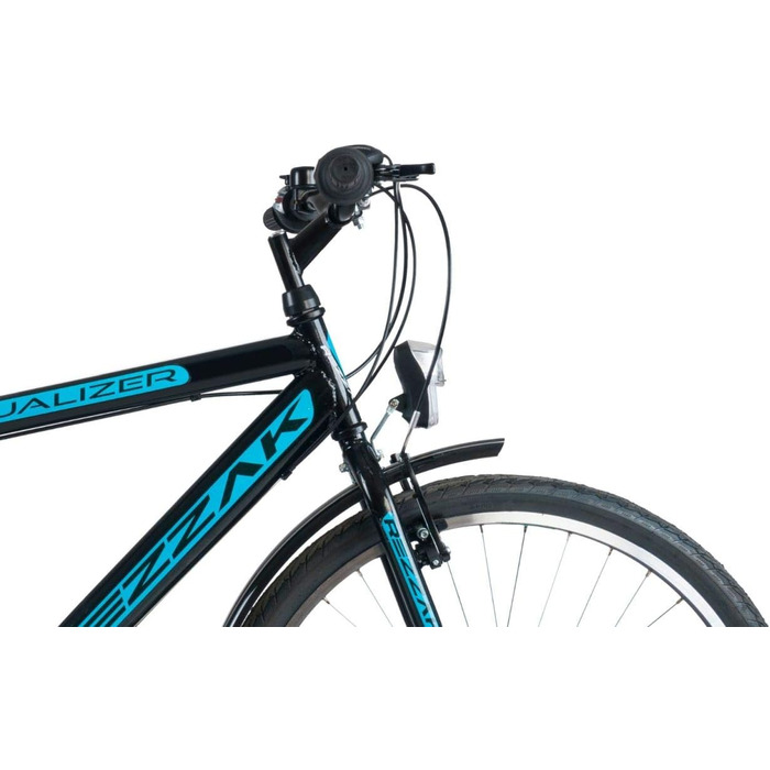 Дюймовий велосипед, чоловічий велосипед, велосипед для хлопчиків, дитячий велосипед, міський велосипед, 21 передача, чорний/синій, НОВИЙ -046, 26-