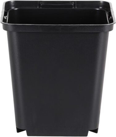 Квадратних горщиків для розсади з блюдцями, горщики для живців та розмноження розсади, з лотком, лотки для перенесення човників (горщики для розсади 9x9x9,5 блюдця 5 шт.) Горщики для розсади 9x9x9,5 блюдця, 5 шт., 18