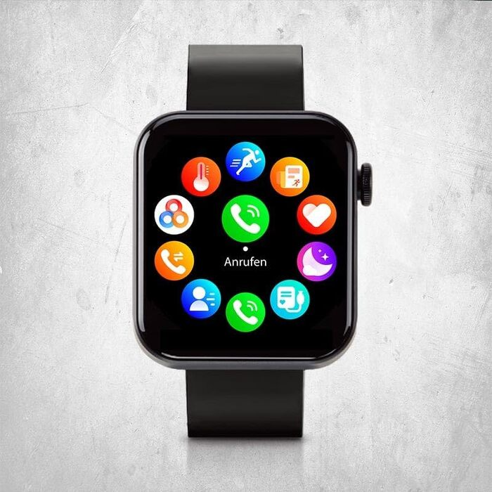 Розумний годинник для жінок та чоловіків Фітнес-годинник з функцією телефону Фітнес-трекер - iOS та Android Аналіз сну Ліхтарик та будильник Крокомір - Спортивний годинник