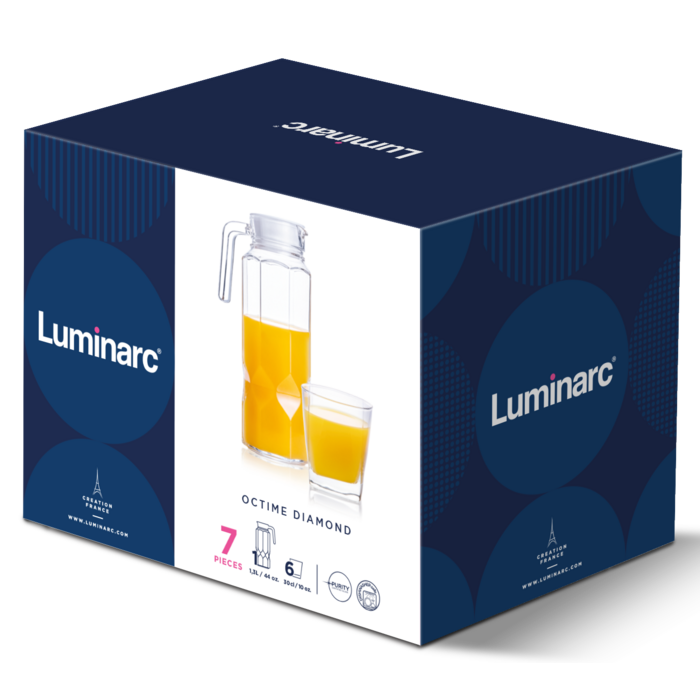 Набір Luminarc Octime Diamond, 7 предметів (7200961)
