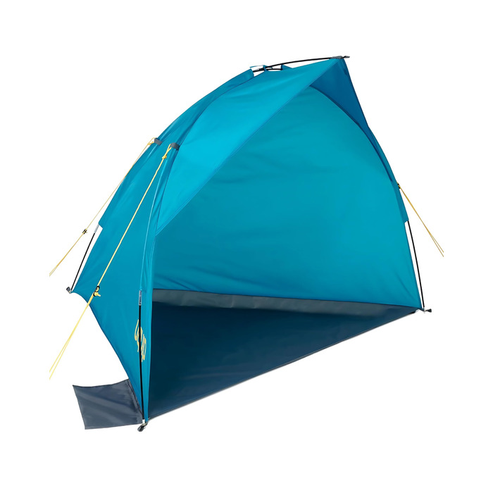 Пляжний намет Uquip Shelly Beach Shelter I UPF 50 для захисту від сонця, вітру та дощу I Портативний пляжний намет I Ідеально підходить для пляжу, кемпінгу та пікніків, один розмір, бензиновий