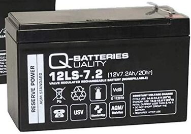 Змінна батарея Q-Batteries для акумулятора марки APC Smart-UPS 750/ Pro 900 RBC123/ з VD