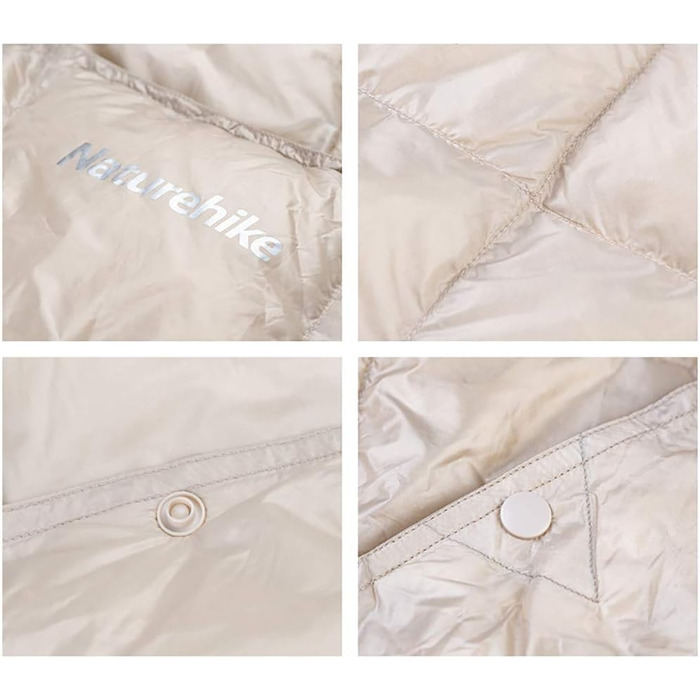 Кемпінг Маленька ковдра Гусячий пух Каппа Ковдра Пір'яний шарф Дорожня ковдра Водонепроникна легка портативна накидка-пончо для по