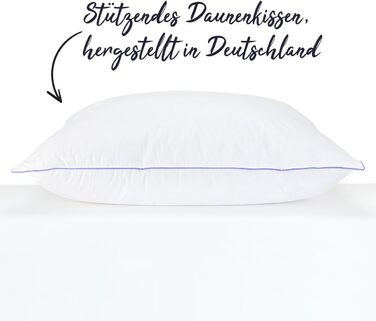 Подушка 70x90 см - Nordic Down Pillow - Пухова та пір&39яна подушка для спокійного сну М&39яка підтримка Підходить для алергіків Комфорт підтримки М&39яка 70 x 90 см 1