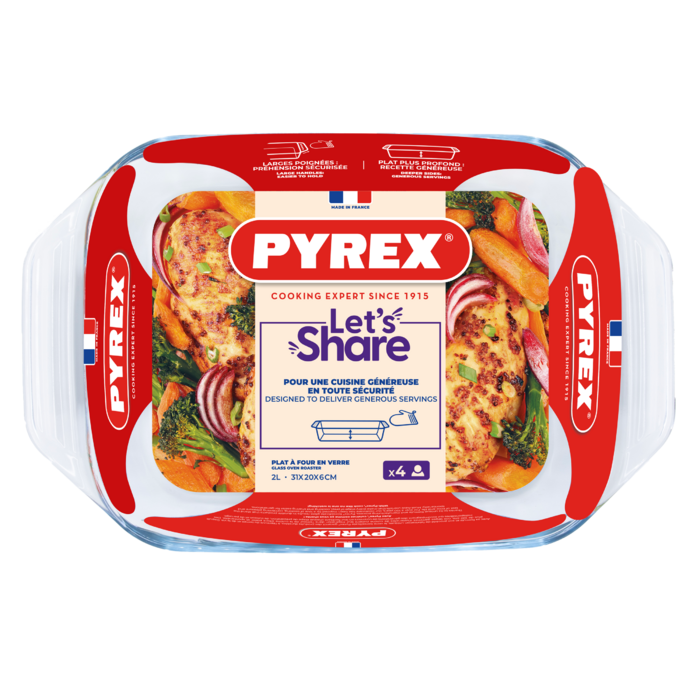 Форма для запікання Pyrex, 31х20х6 см (2 л) (7092335)