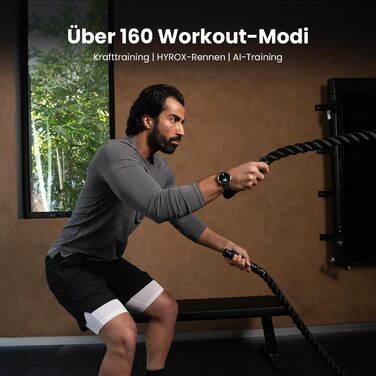 Розумний годинник Amazfit Active 2 44 мм, оплата NFC, штучний інтелект, голосове керування, GPS та безкоштовні карти, 10 днів автономної роботи, фітнес-трекер із понад 160 спортивними режимами, водонепроникність 5 атм для Android та iPhone (круглий)