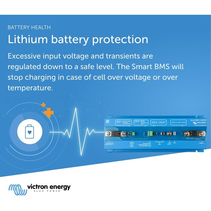 Система керування акумуляторами Victron Energy, Smart BMS 12/200