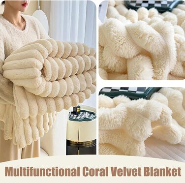 Затишна флісова ковдра Ultimate, пухнаста ковдра, покривало, можна прати в пральній машині, ковдра для дивана, м&39яка тепла товста вельветова ковдра для декору кімнати, вітальня та приємні ковдри (зелений, 120 x 200 см) зелений 120 x 200 см