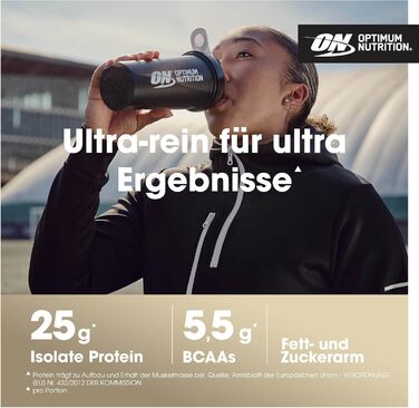 Протеїн Optimum Nutrition Gold Standard 100% Isolate, ваніль, 930 г (31 порція)