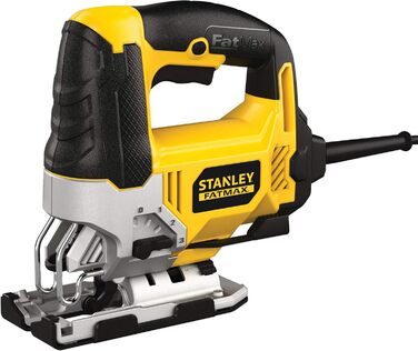 Маятниковий лобзик Stanley FatMax 710 Вт FME340KA (3-ступінчастий маятниковий хід, безінструментальний тримач пиляльних полотен U