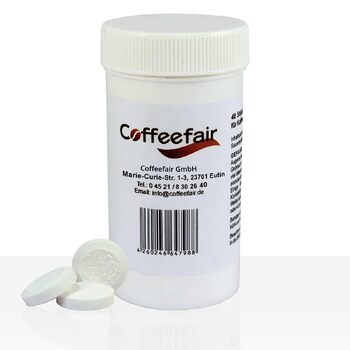 Таблетки для чищення кавомашин Coffeefair, 40 шт. по 1,2 г