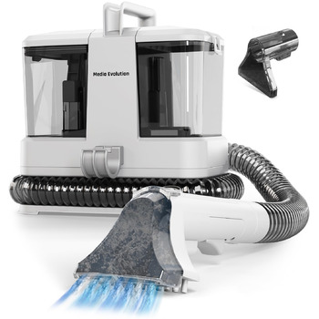 Засіб для чищення мяких меблів та пилосос для вологого прибирання Компактний засіб для чищення килимів та текстилю Засіб для чищення килимів, мяких меблів, автомобільних сидінь та диванів