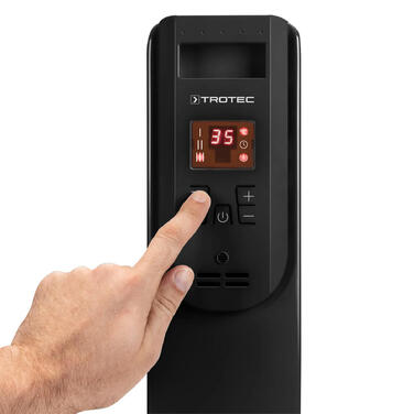 Обігрівач масляний Trotec TRH 25 E 2500W Black (1410000720)
