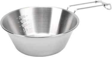 Кемпінгове начиння VGEBY, миски з нержавіючої сталі 304, портативні, складні кемпінгові миски для походів та подорожей, набір з 4 предметів об&39ємом 300 мл