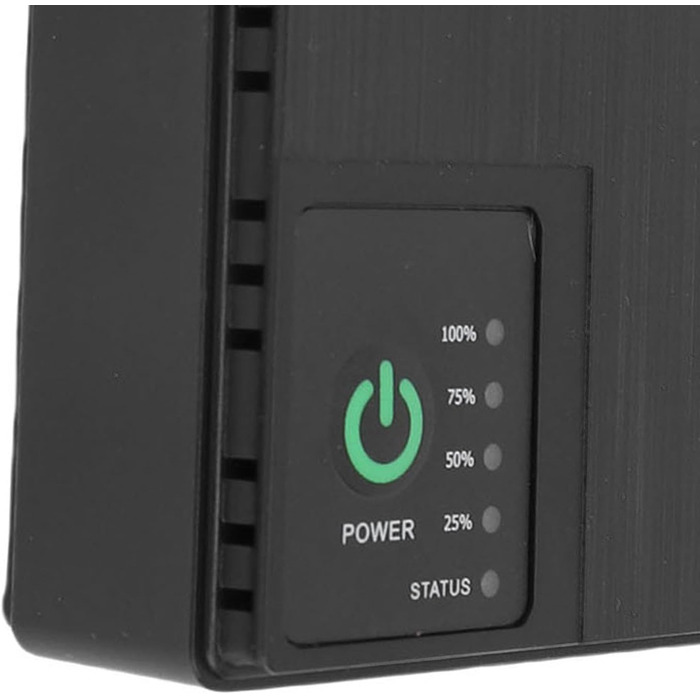 Джерело безперебійного живлення Topiky 10400mAh UPS, міні-UPS 18W з резервним живленням 5V/9V/12V/15V/24V через USB, LAN, PoE для роутерів, модемів (Європейський штекер)
