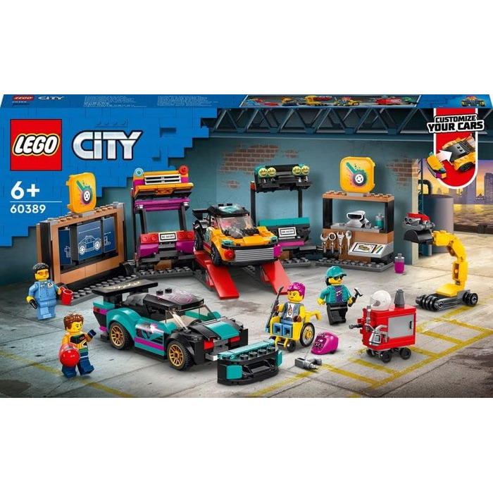 Конструктор LEGO City 60389, Автомайстерня, 507 деталей