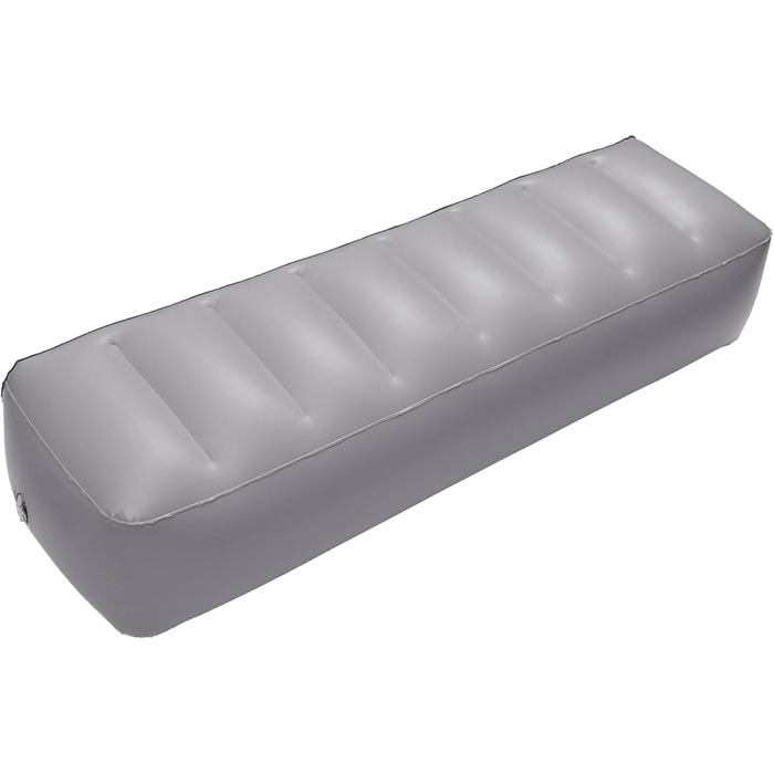 Надувний матрац для заднього сидіння автомобіля, подорожнє ліжко, чорно-сіре