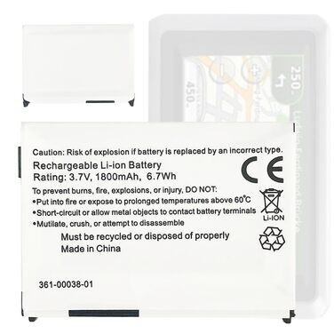 Замінний акумулятор, сумісний з Garmin Zumo 660, 650, 600, 361-00038-01