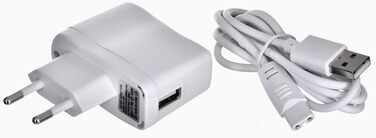 Портативний іригатор для ротової порожнини бездротовий водний флоссер для чищення зубів та догляду за гігієною рота (білий). У комплекті 4 насадки., 770