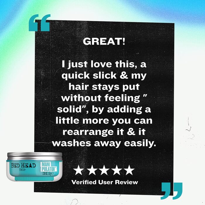 TIGI Bed Head Manipulator Текстурна паста для укладання волосся сильної фіксації, 57 г