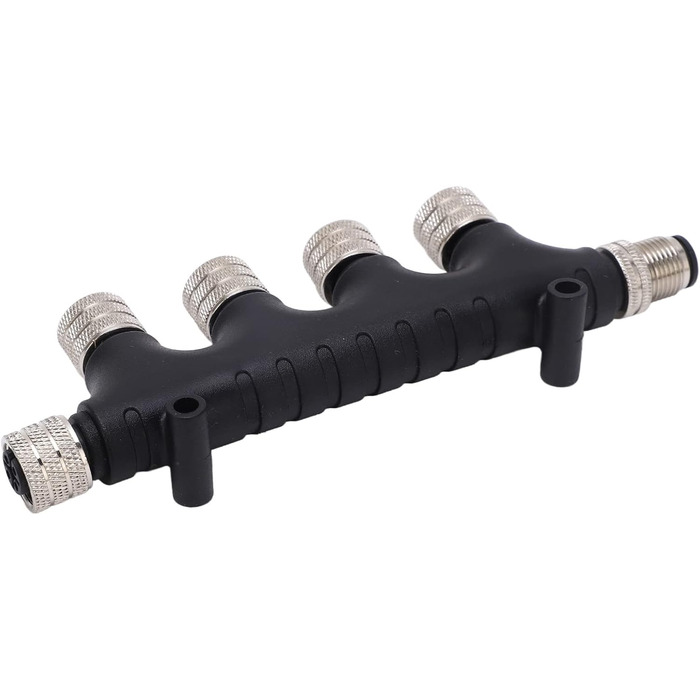 Багатопортовий Т-конектор NMEA 2000, 4-портовий багатопортовий Т-конектор NMEA 2000, 5-контактний магістральний кабель, 4-портовий багатопортовий T-кінцевий термінал для lowrance мереж