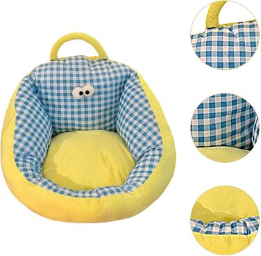 Дитячий диван зі спинкою, зручний диван, крісло татамі для вітальні, дитячої кімнати, кабінету, синій, L Синій Великий