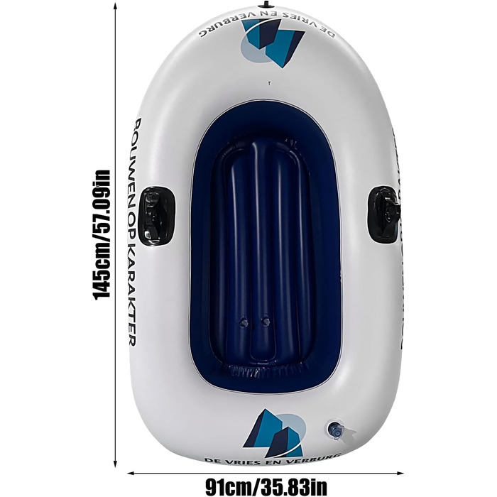 Надувний човен 145x91 см Надувні човни 700 ПВХ Надувні каяки Надувні човни-каяки для басейну, подорожей, річки та пригод на природі