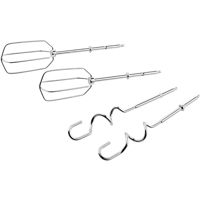 Ручний міксер Russell Hobbs (електричний ручний міксер для випічки, 5 швидкостей турборежим, віночки та гаки для тіста, які можна