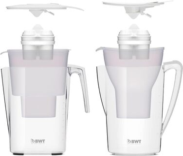 Картриджі фільтра для води з мінералізованою магнієм BWT, пластикові, білі, 6 шт. (1 упаковка), 6 шт.