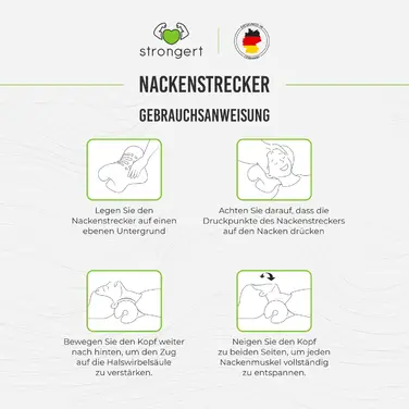 Ортопедичний розтягувач для шиї STRONGERT Neck Stretcher – підтримка, релаксація та профілактика болю