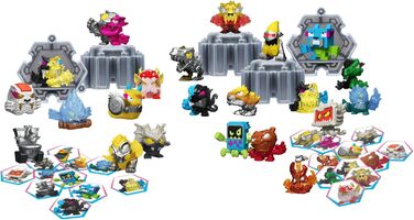 Набір Chaos Pack понад 100 унікальних Hyper Swarms, 22 мікро-бестиї, 22 колекційні стікери та 5 ковпачків для створення власної лабораторії MrBeast