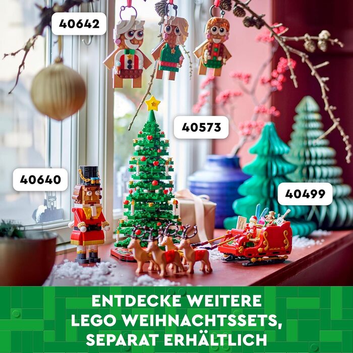 Конструктор LEGO Christmas Tree 40573, 784 деталі, різдвяна тематика
