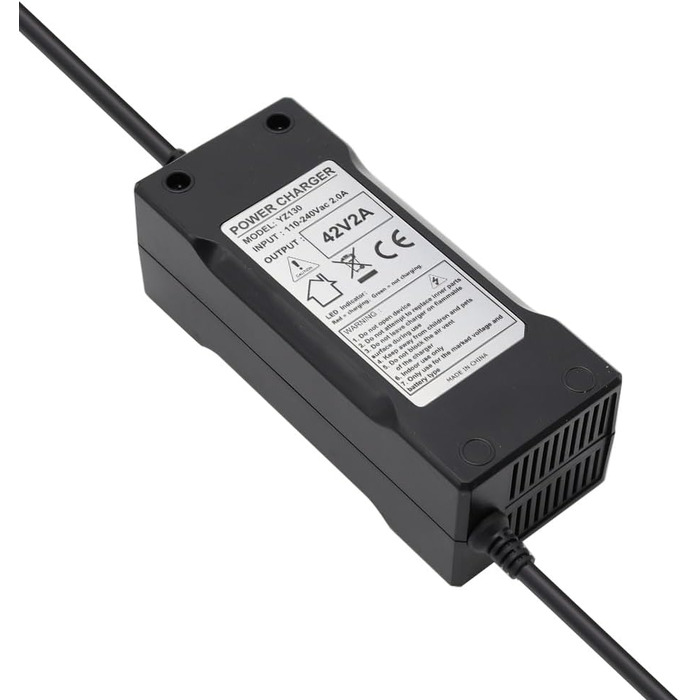 Зарядний кабель Abakoo для блоку живлення та зарядного пристрою 42 В 2 А для електричного велосипеда та скутера 36 В, замінює HP1202L3 з 3-контактним XLR