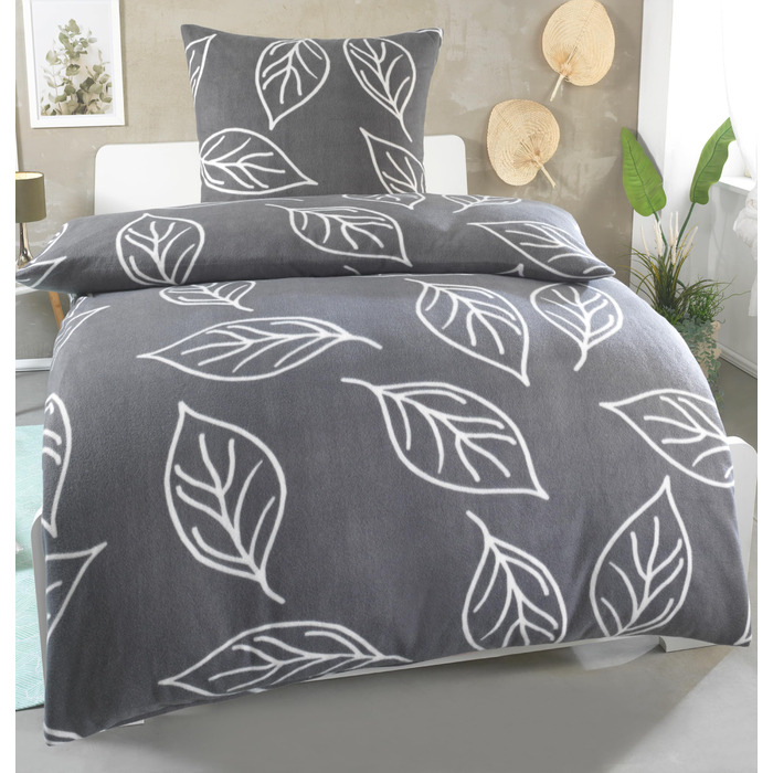 Тепла зимова постільна білизна з мікрофібри флісу 135x200 155x220 200x200, Розмір 135 x 200 см, Дизайн - Мотив Дизайн 2 135 x 200 см Дизайн 2