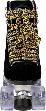 Роликові ковзани Moxi - Panther - Веселі та модні жіночі роликові ковзани Чорна замша 2