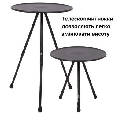 Стіл Bo-Camp Sawtelle 37x37 cm Black (1404327)