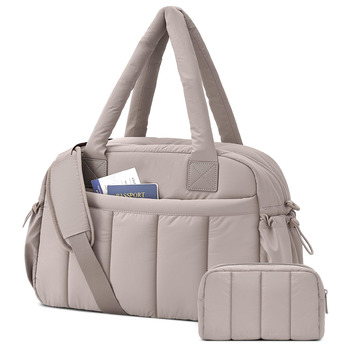 Дорожня сумка oscaurt, спортивна сумка, велика сумка для вихідних, ручна поклажа з косметички, дорожня сумка, сумка для лікарні, для народження, фітнесу, роботи, верблюжої шкіри