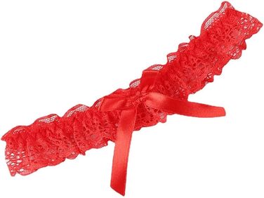 Жіночі підв’язки Umiin, мереживні, з блакитною стрічкою, універсальний розмір