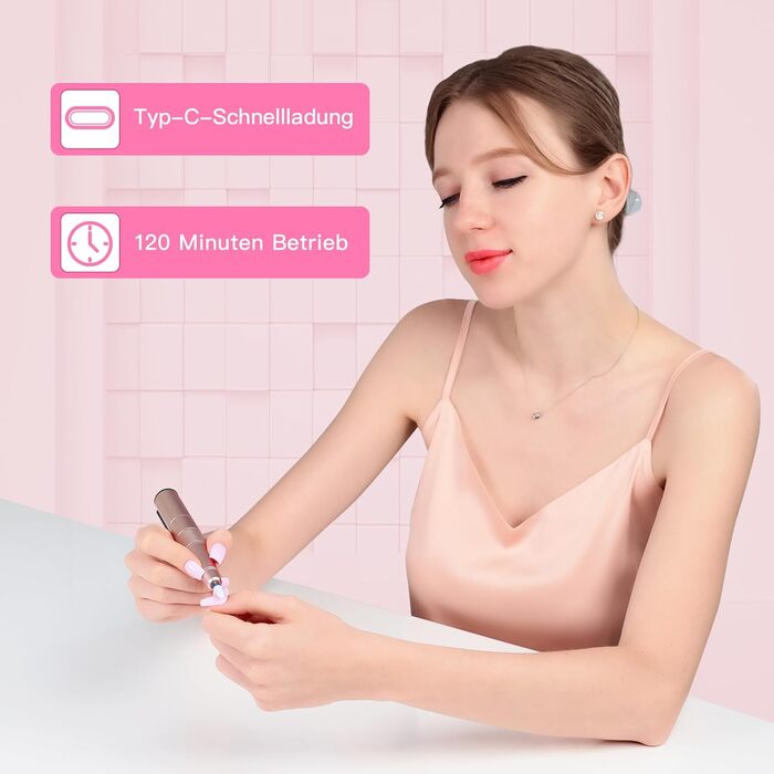 Електричний фрезер HEBECA акумуляторний (12 в 1)