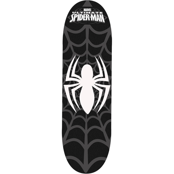 Скейтборд Spiderman ROT 28" Red/Black – круїзер Людина-Павук 28x8 дюймів, для дітей 5-12 років, пластиковий пенні-борд з принтом