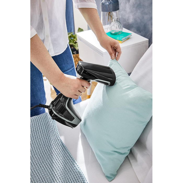 Парова щітка Tefal DT8250 Access Steam Force 2000 Вт 190 мл Чорний/сріблястий Найпотужніша - 30 г/хв - підошва з підігрівом