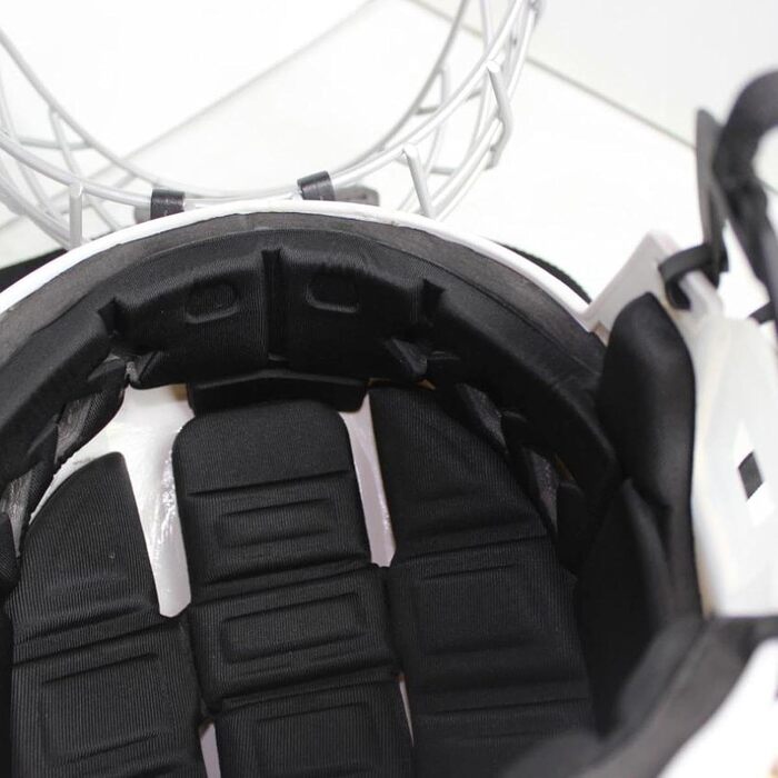 Хокейний шолом, воротарський шолом для хокею з ремінцем підборіддя, хокейний шолом, аксесуари для хокейних ігор, вправи для хокею на суходолі