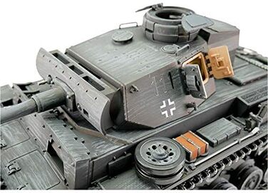 Радіокерований танк Panzer PzKpfw III Ausf. L Металева Pro версія BB, 1/16
