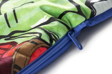 Спальний мішок та м&39яка подушка Jay Franco Marvel Avengers, 2 шт., дитячий м&39який спальний мішок для дому з ручкою для перенесення, ідеально підходить для шкільних екскурсій та ночівлі, синій Avengers