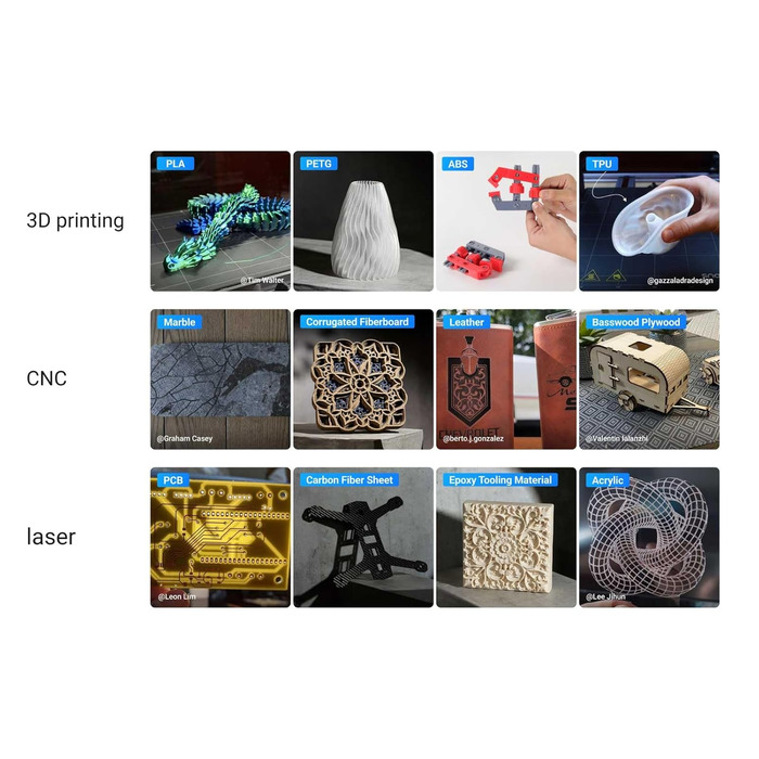 Принтер Snapmaker A350T, 3D-друк, лазерне гравірування та 3D-принтер з ЧПУ 3 в 1, 3D-принтер FDM із автоматичним вирівнюванням із