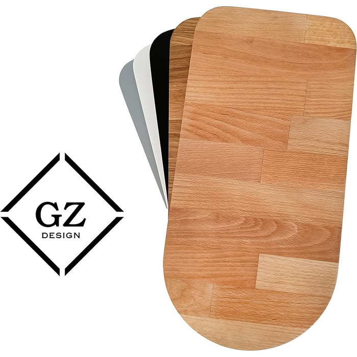 Розсувна дошка GZ Design Premium для аксесуарів Kenwood Coocking Chef XL - Дерево - Бук - Дуб - Зроблено в Німеччині (Дуб)