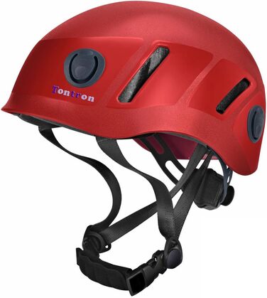 Класичний шолом Tontron Kletterhelm Bergsteigerhelm Rot L
