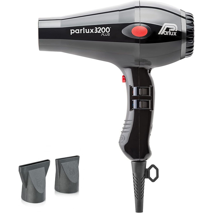 Фен PARLUX 3200 Plus Black для жінок та чоловіків, для догляду та стайлінгу, арт. 995-36016